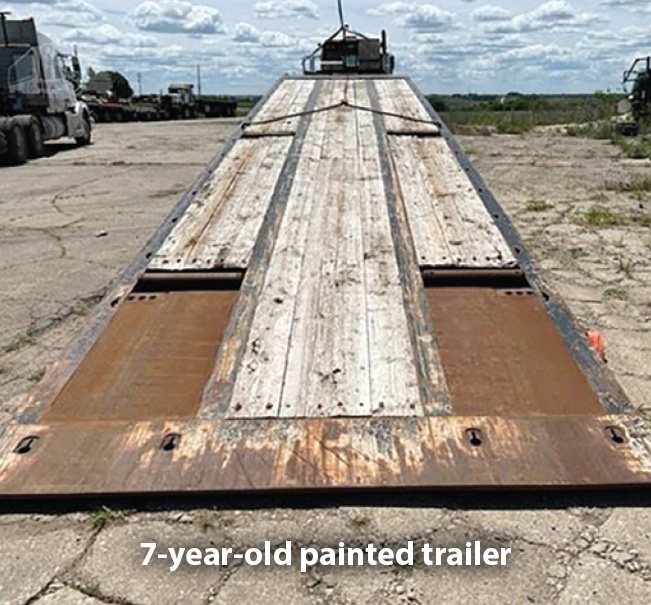 7-year-old painted trailer image