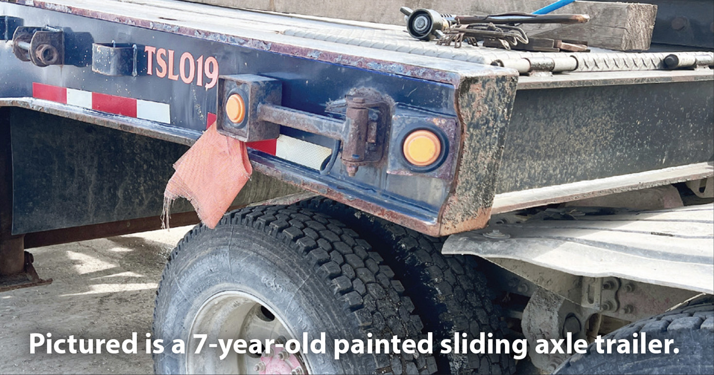 7 yr old Painted trailer image B1